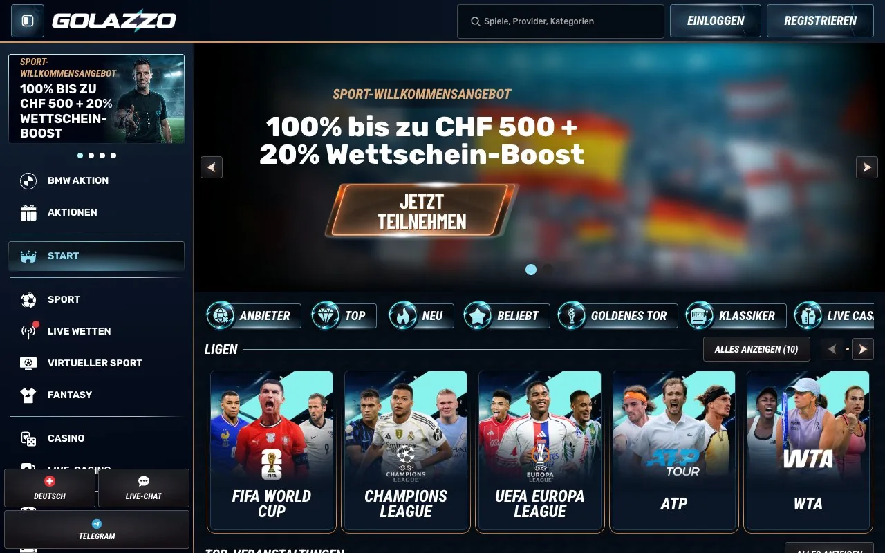 Golazzo interface